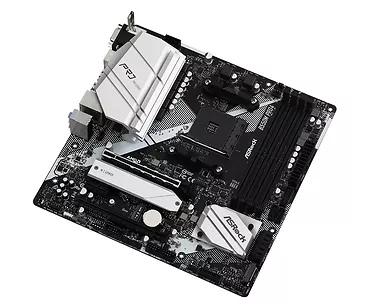 ASRock Płyta główna B550M Pro4 AM4 4DDR4 HDMI/DP/D-SUB M.2 mATX