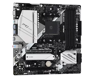 ASRock Płyta główna B550M Pro4 AM4 4DDR4 HDMI/DP/D-SUB M.2 mATX