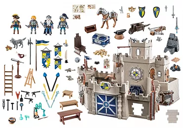 Playmobil Zestaw z figurkami Novelmore 70220 Duży zamek