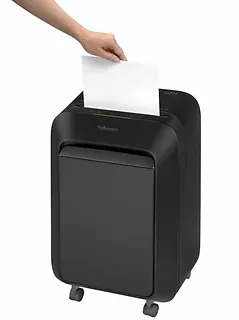 Fellowes Niszczarka LX211 czarna P-5 ścinki 2x12mm
