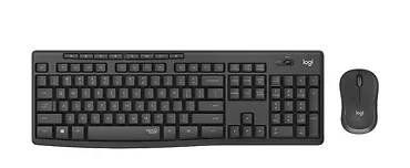 Zestaw klawiatura i mysz Logitech MK295 Silent Wireless grafitowy