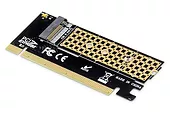 Digitus Karta rozszerzeń (Kontroler) M.2NVMe SSD PCIe 3.0 x16 SATA