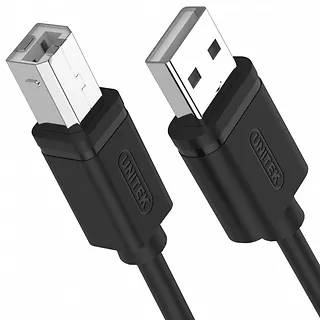 Unitek Kabel USB 2.0 AM-BM, 3M; Y-C420GBK