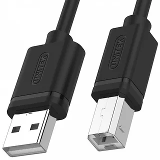 Unitek Kabel USB 2.0 AM-BM, 3M; Y-C420GBK