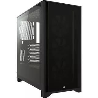 Corsair Obudowa iCUE 4000X RGB TG Mid Tower czarna