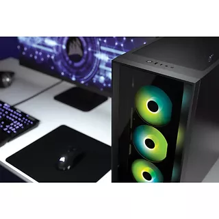 Corsair Obudowa iCUE 4000X RGB TG Mid Tower czarna