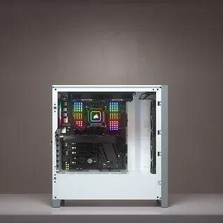 Corsair Obudowa iCUE 4000X RGB TG Mid Tower biała