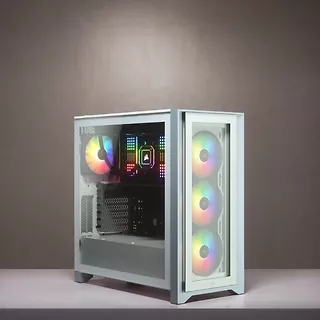 Corsair Obudowa iCUE 4000X RGB TG Mid Tower biała