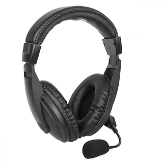 Audiocore Słuchawki nauszne USB mikrofon AC862
