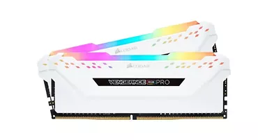 Corsair Pamięć DDR4 Vengeance RGB 16GB/3200(2*8GB) biała CL16