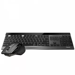 RAPOO Zestaw bezprzewodowy Multi-Mode 9900M czarny
