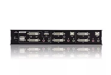 ATEN Przełącznik 2-Port USB 2.0 DVI Dual View KVMP