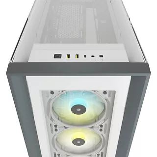 Corsair Obudowa 5000X RGB TG Mid Tower biała