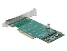 Delock Karta PCI EXpress x8-2 M.2 KEY M 89045