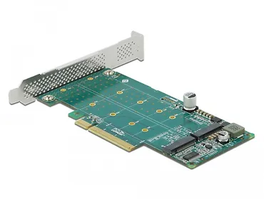 Delock Karta PCI EXpress x8-2 M.2 KEY M 89045