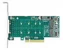 Delock Karta PCI EXpress x8-2 M.2 KEY M 89045