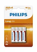 Philips Bateria R03 AAA LONGLIF E (4 SZT BLISTER)