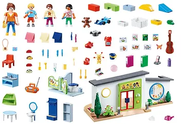Playmobil Zestaw z figurkami City Life 70280 Przedszkole Tęcza
