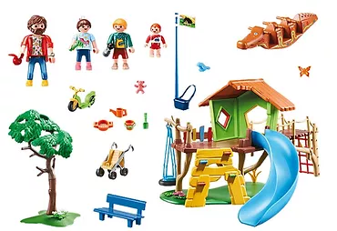 Playmobil Zestaw z figurkami City Life 70281 Plac zabaw