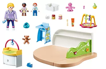 Playmobil Zestaw z figurkami City Life 7028 2 Żłobek