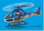 Playmobil Zestaw z figurkami City Action 70569 Policyjny śmigłowiec