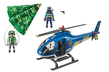 Playmobil Zestaw z figurkami City Action 70569 Policyjny śmigłowiec