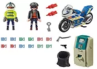 Playmobil Zestaw z figurkami City Action 70572 Policyjny motor