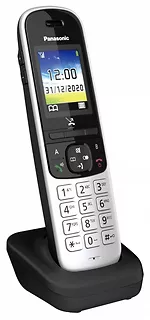 Panasonic Telefon bezprzewodowy KX-TGH710PDS Dect Srebrny