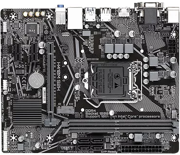 Gigabyte Płyta główna H410M S2H V2 s1200 2DDR4 HDMI/DVI/D-SUB M.2 mATX