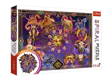 Trefl Puzzle Spiral  Znaki zodiaku