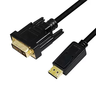 LogiLink Kabel DisplayPort 1.2 do DVI 3m Czarny