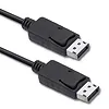 Qoltec Kabel DisplayPort v1.2 męski | DisplayPort v1.2 męski | 4K | 1m