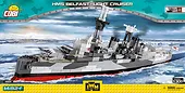 Cobi Klocki 1482 element&oacute;w Krążownik HMS Belfast