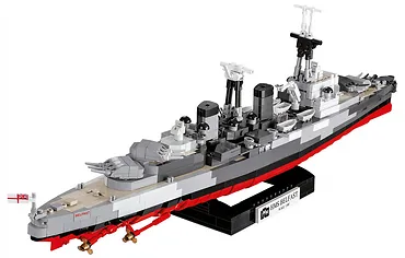 Cobi Klocki 1482 element&oacute;w Krążownik HMS Belfast