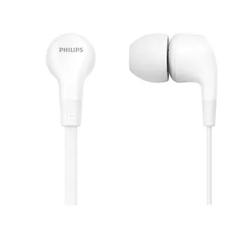 Philips Słuchawki TAE1105WT Białe TAE1105WT/00