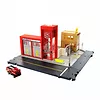 Mattel Zestaw z garażem Matchbox Prawdziwe Przygody Straż Pożarna