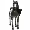 Mattel Figurka Mustang Duch wolności czarny Koń