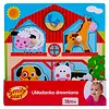 Smily Play Układanka drewniana Farma uchwyty