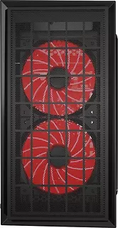 Gembird Obudowa Fornax 950R czerwone podświetlanie