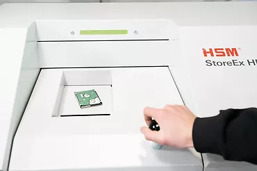 Niszczarka nośników danych HSM StoreEx HDS 230 H-5