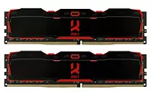 GOODRAM Pamięć DDR4 IRDM X 32GB/3200 (2*16GB)16-20-20 Czarna