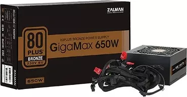 Zalman Zasilacz GigaMax 650W 80+ BRONZE EU ZM650-GVII