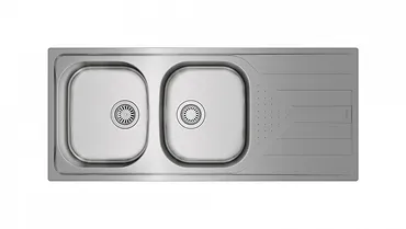 TEKA Zlewozmywak UNIVERSE 80 T-XP 2B 1D REV W/WO/OVF SP