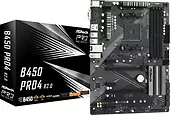 ASRock Płyta główna B450 PRO4 R2.0 AM4 4DDR4 DP/HDMI M.2 USB3.2 ATX