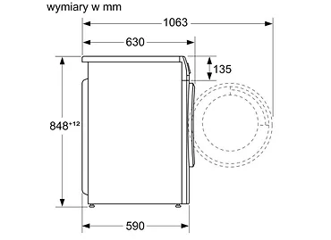 Bosch Pralko-suszarka WNA13401PL