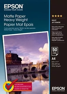 Epson Papier Photo Matowy  A4 / 50 arkuszy / 167g/m2