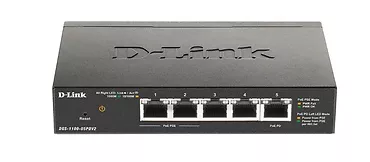 D-Link Przełącznik Smart DGS-1100-05PDV2  5xGE (2xPoE)