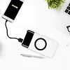 V-tac Power Bank 10000 mAh 2A indukcja Biały