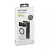 V-tac Power Bank 10000 mAh 2A indukcja Biały