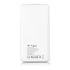 V-tac Power Bank 10000 mAh 2A indukcja Biały